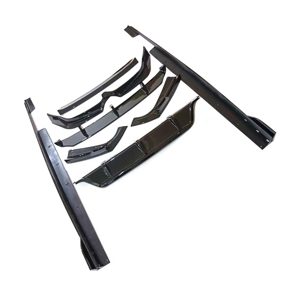 2019-2023 BMW X6 G06 Pre-LCI With M Sport Bumper Only Body Kit Side Skirt Front Lip Rear Diffuser Generic