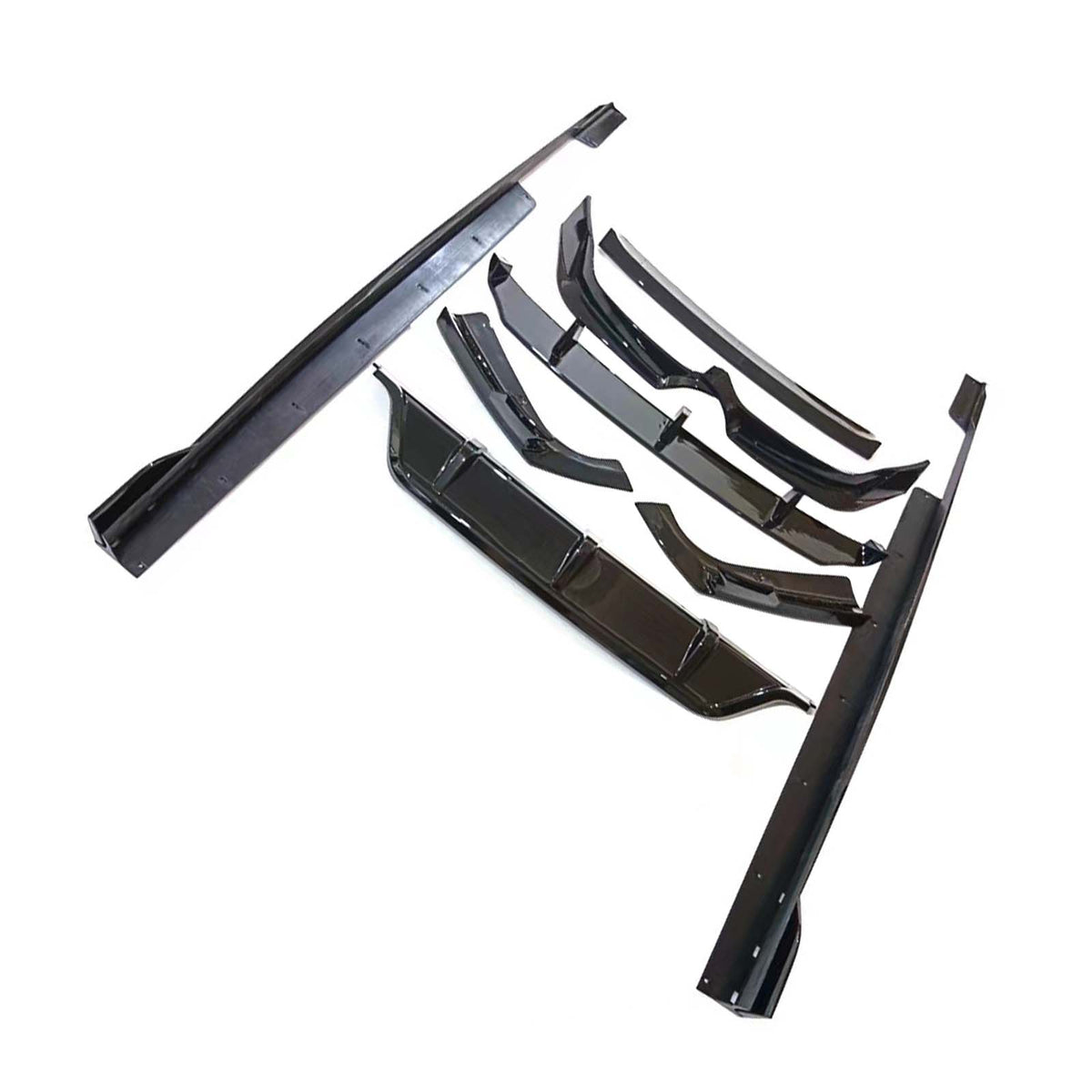 2019-2023 BMW X6 G06 Pre-LCI With M Sport Bumper Only Body Kit Side Skirt Front Lip Rear Diffuser Generic