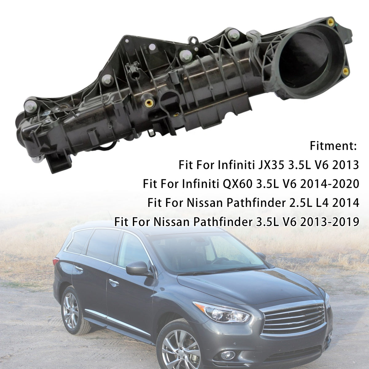 2020- Mercedes A-Class (W177) Hatchback Inlet Intake Manifold A6540902100 A6540908700 Generic
