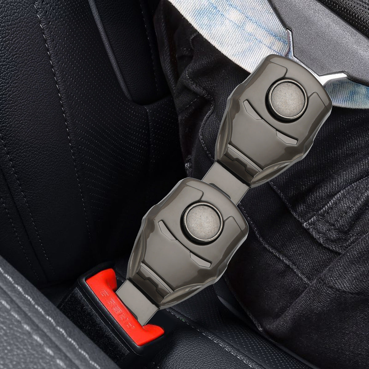 Universal Safety Seat Belt Buckle Alarm Stopper Extension Buckle