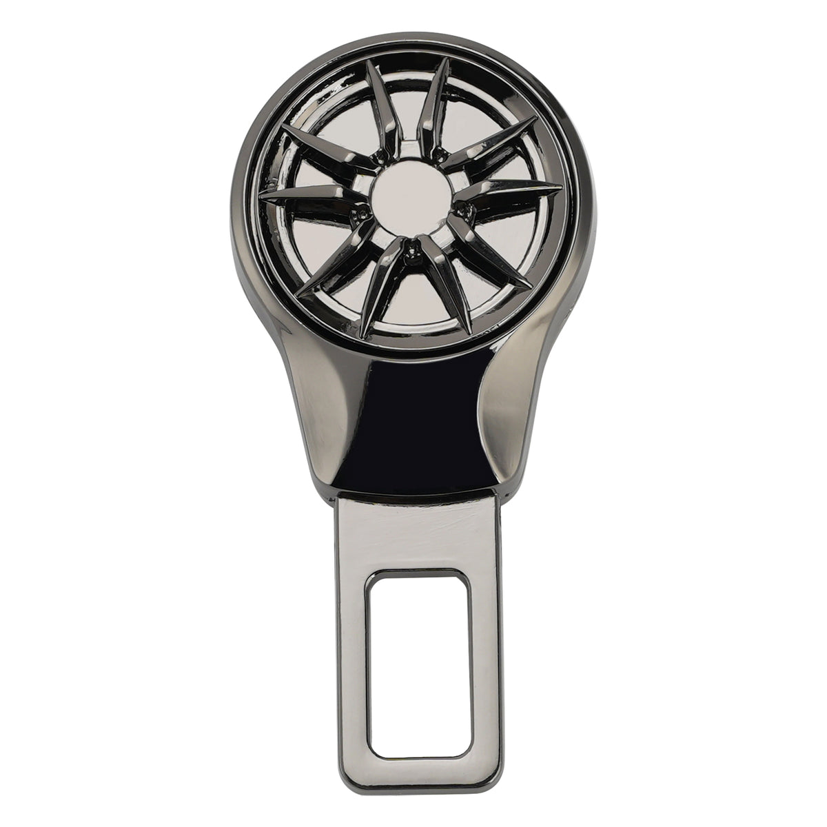 1X Universal Safety Seat Belt Buckle Alarm Stopper Clip With Hook Buckle
