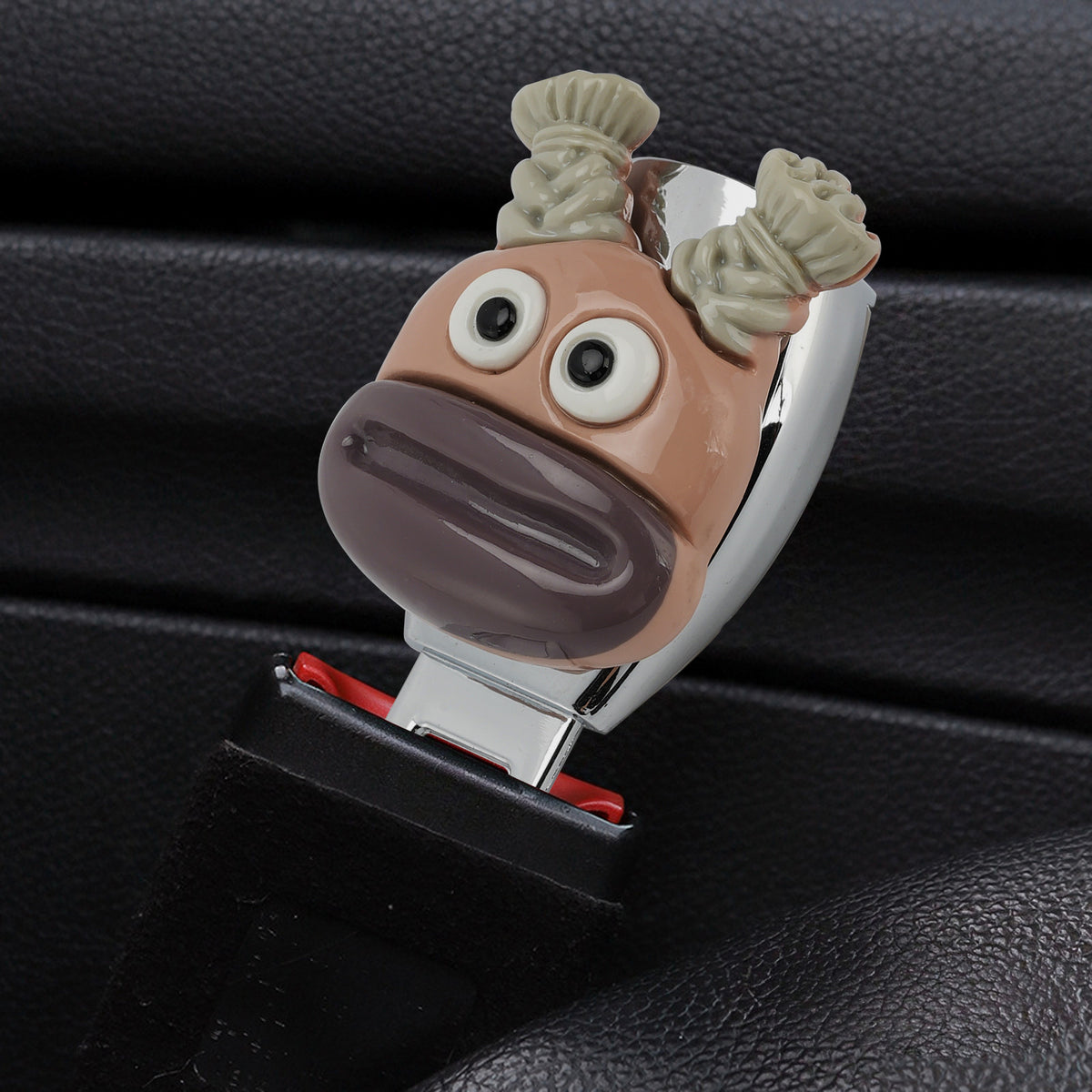 Funny Universal Safety Seat Belt Buckle Alarm Stopper Extension Buckle