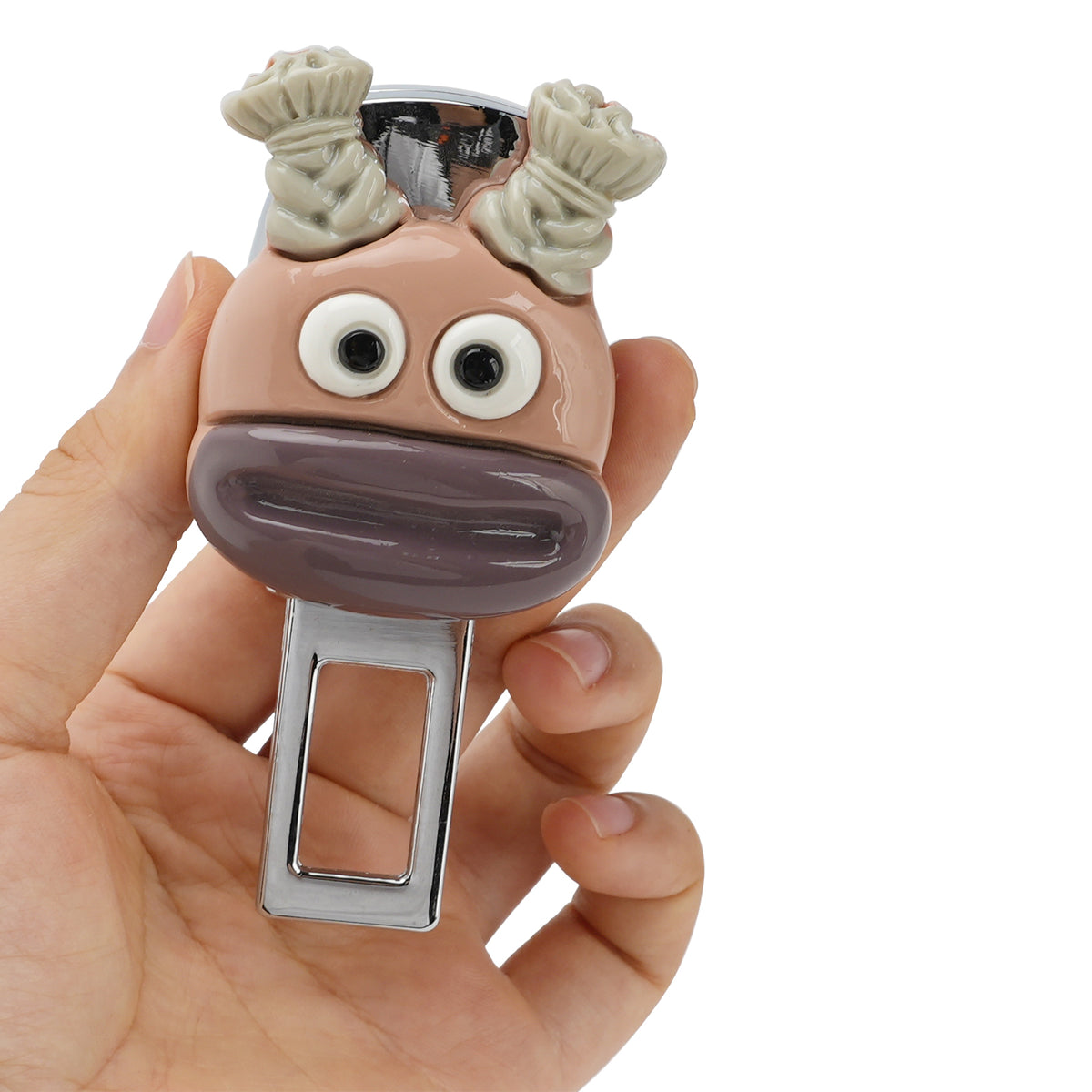 Funny Universal Safety Seat Belt Buckle Alarm Stopper Extension Buckle