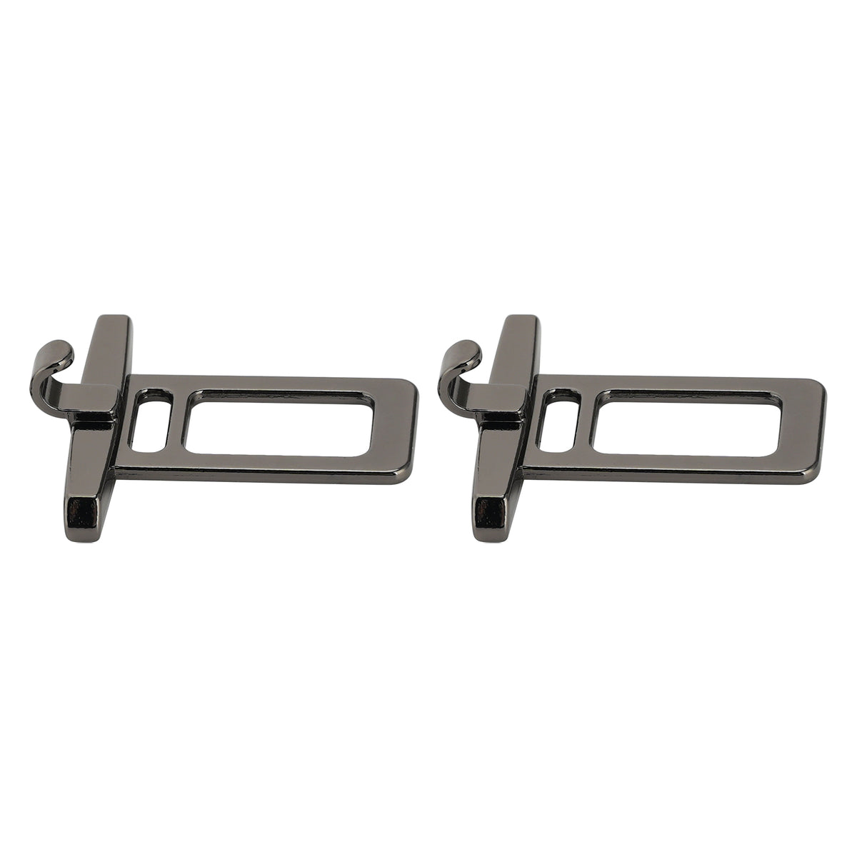 2X Universal Safety Seat Belt Buckle Alarm Stopper Clip With Hook Buckle