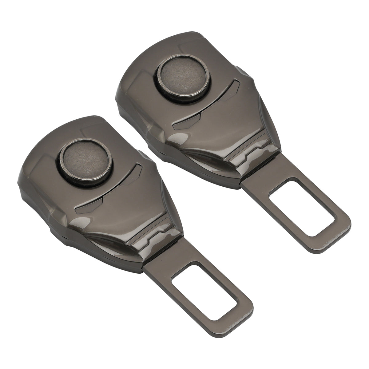 2X Universal Safety Seat Belt Buckle Alarm Stopper Extension Buckle