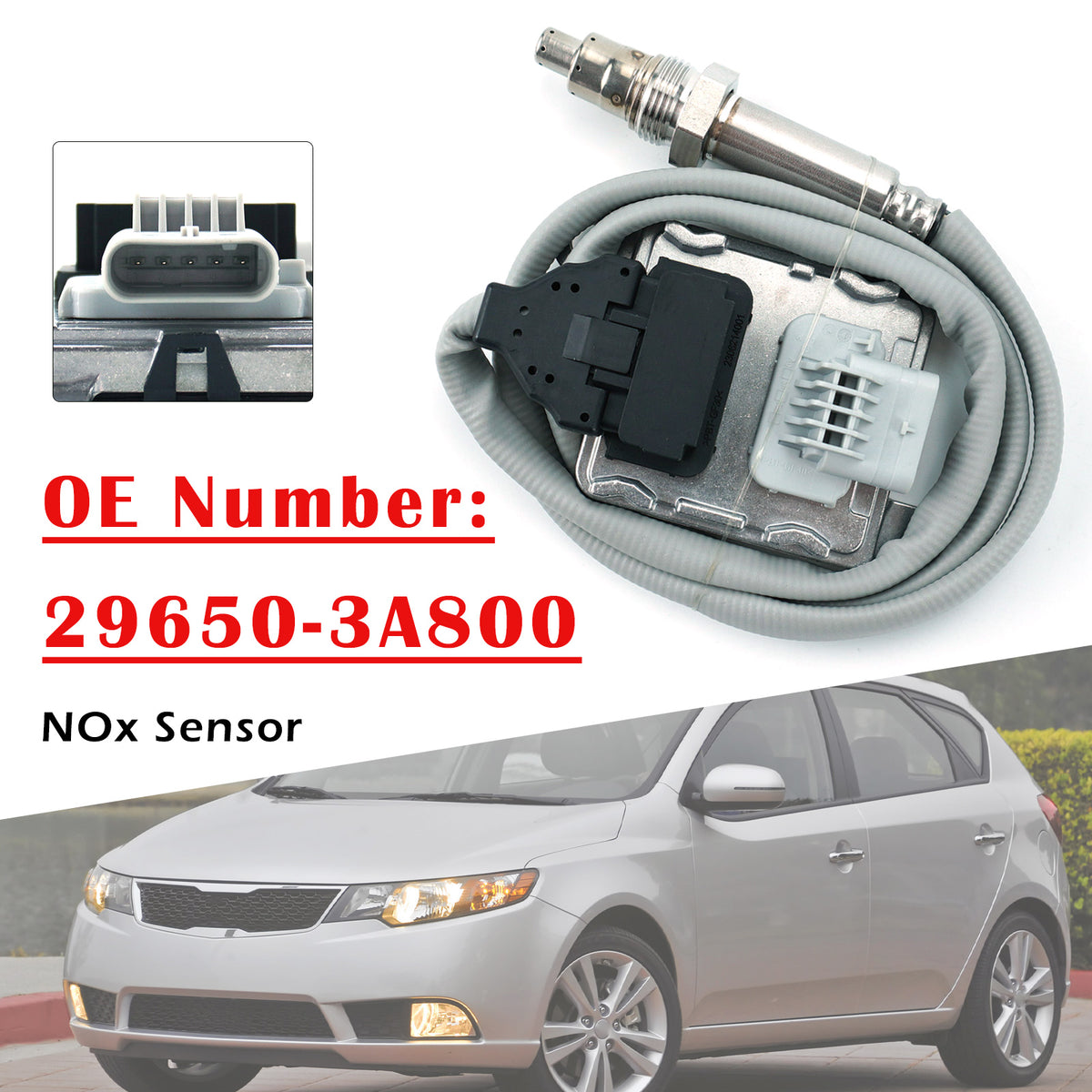 Nitrogen Oxide NOx Sensor 29650-3A800 For Hyundai Kia