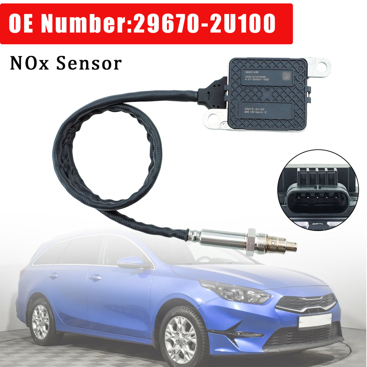 Hyundai Kia CEED III 1.6 Truck 29670-2U100 NOx Sensor Generic