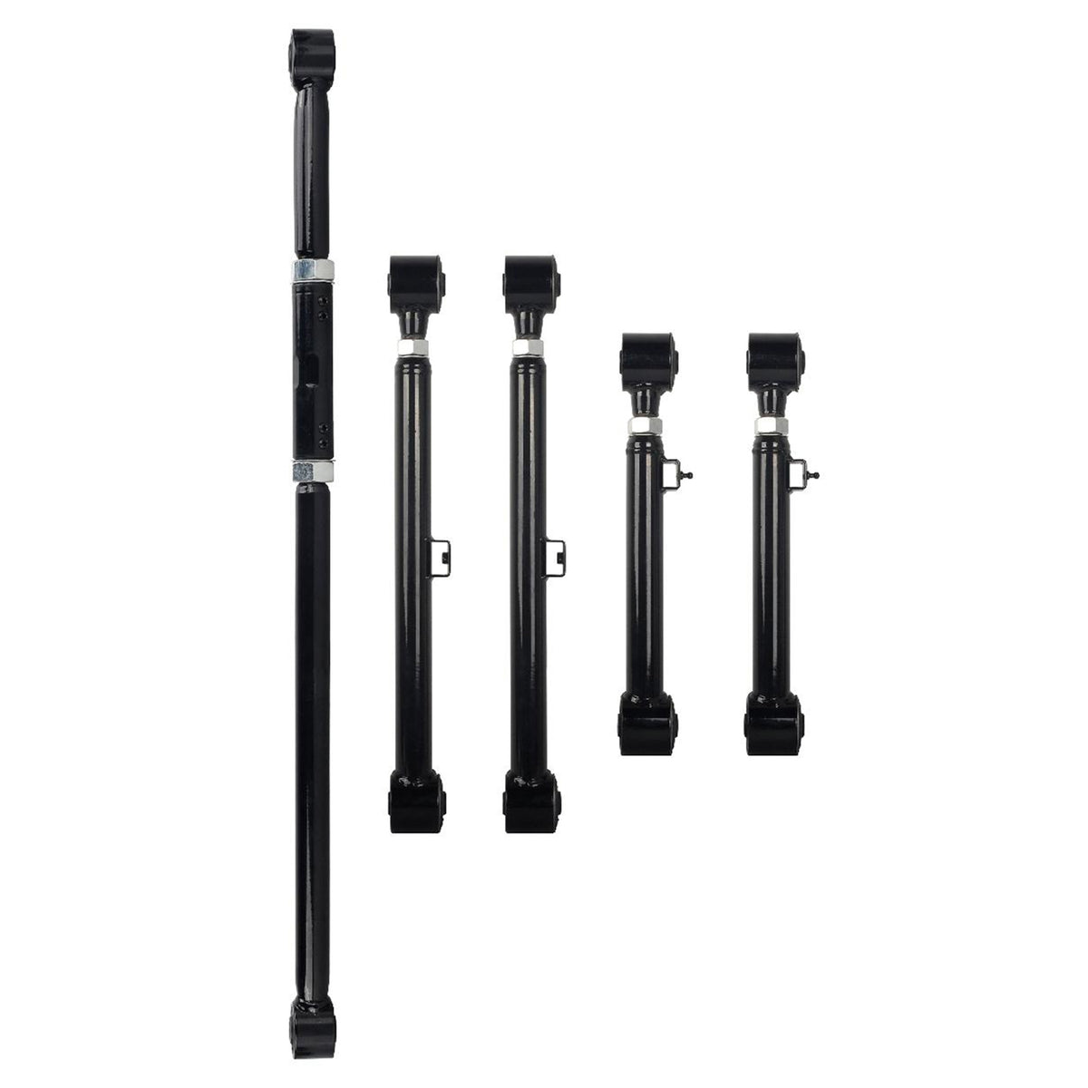 2009-2010 Dodge RAM 1500 5Pcs Adjustable Rear Lower & Upper Control Arm & Track Bar Generic