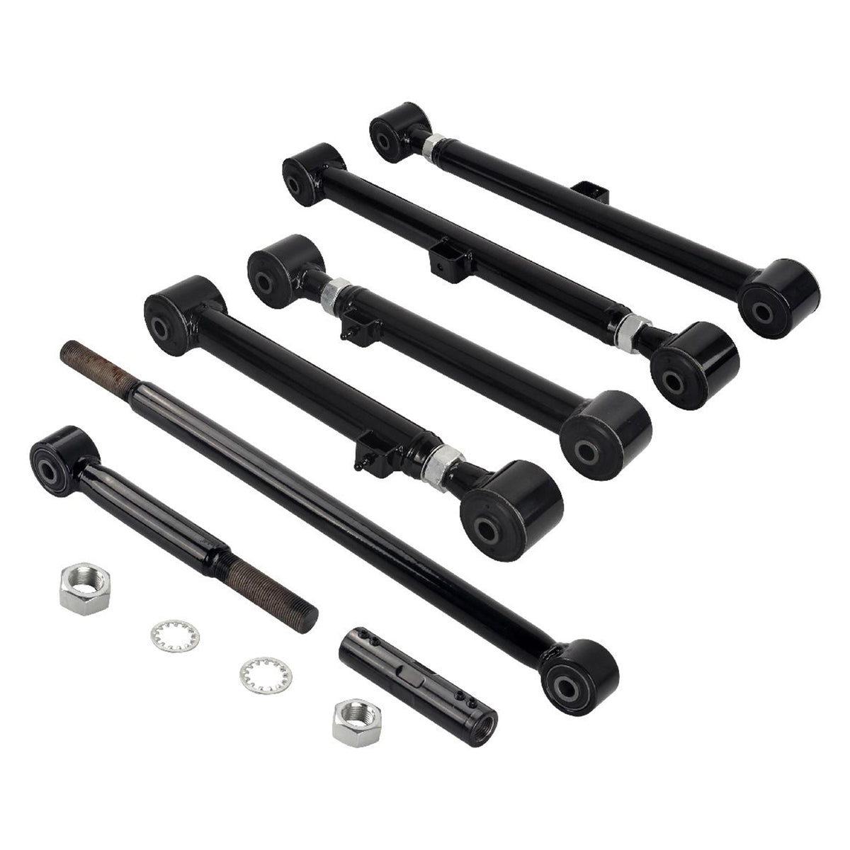 2009-2010 Dodge RAM 1500 5Pcs Adjustable Rear Lower & Upper Control Arm & Track Bar Generic