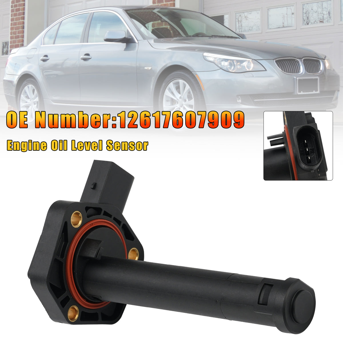 2008 BMW 528XI Engine Oil Level Sensor 12617607909 Generic