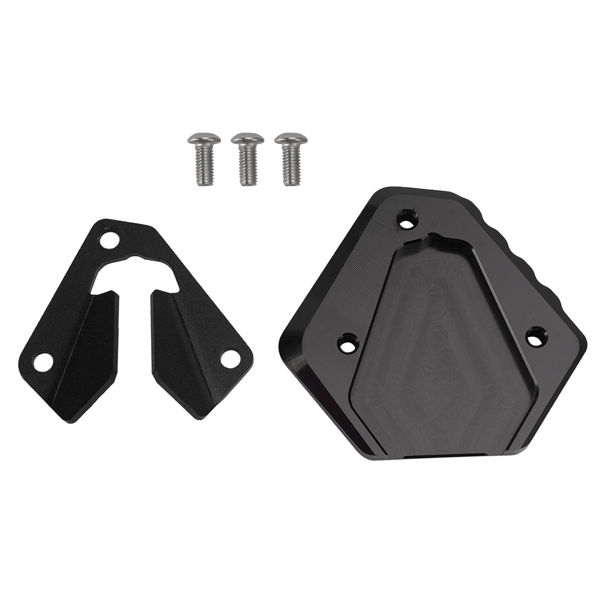 2024-2025 BMW F900GS Excluding ADVENTURE Version Kickstand Enlarge Plate Pad Black Generic