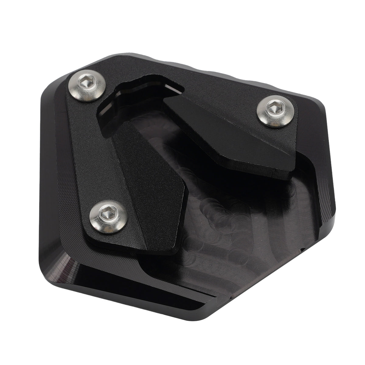 2024-2025 BMW F900GS Excluding ADVENTURE Version Kickstand Enlarge Plate Pad Black Generic