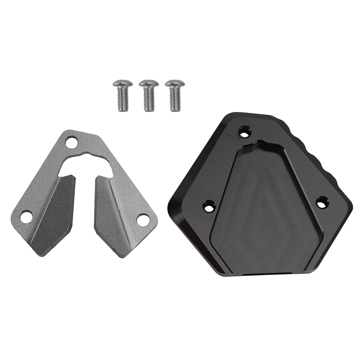 2024-2025 BMW F900GS Excluding ADVENTURE Version Kickstand Enlarge Plate Pad Gray Generic
