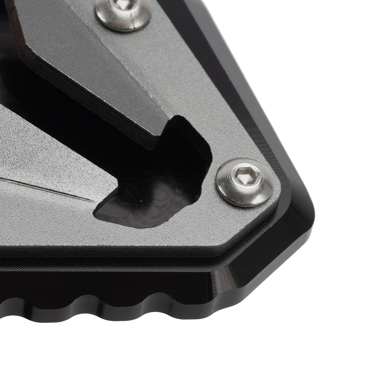 2024-2025 BMW F900GS Excluding ADVENTURE Version Kickstand Enlarge Plate Pad Gray Generic