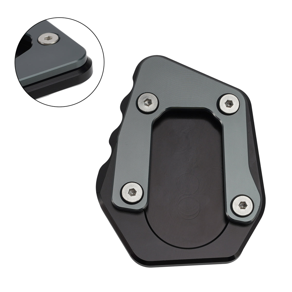 2024-2025 BMW F900GS ADV/ADVENTURE Kickstand Enlarge Plate Pad Gray Generic