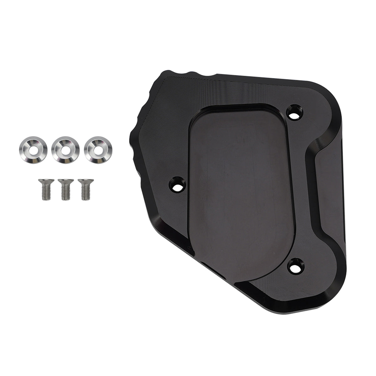 2024-2025 BMW F850GS ADV/ADVENTURE Lowered suspension Kickstand Enlarge Plate Pad Black Generic