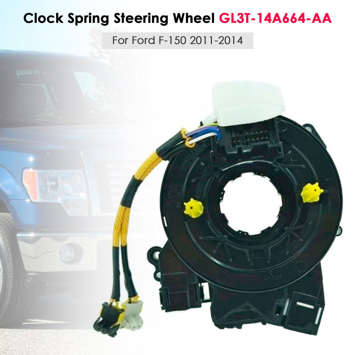 2013-2014 Ford Taurus Clock Spring Steering Wheel DL3Z-14A664-A BL3Z-14A664-A Generic