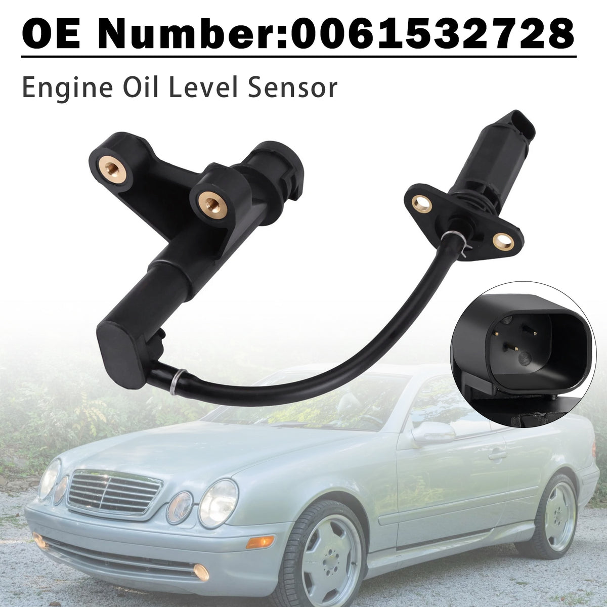 2000-2003 Mercedes-Benz ML55 AMG Engine Oil Level Sensor 0061532728 Generic