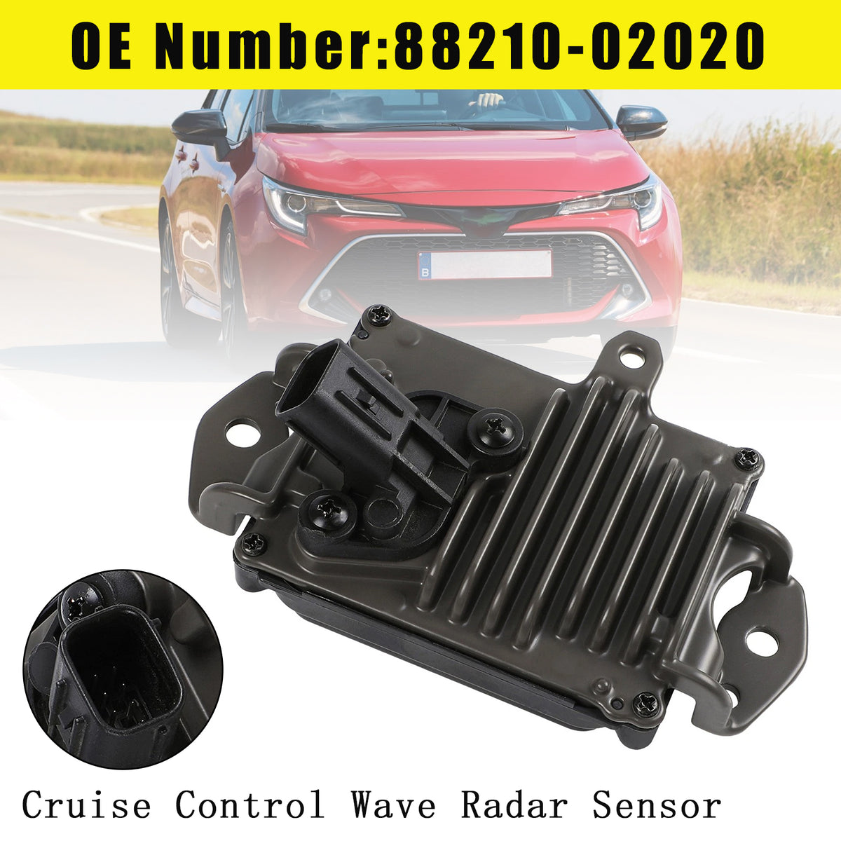 2019-2022 Toyota Corolla Cruise Control Radar Sensor 88210-02020 Generic