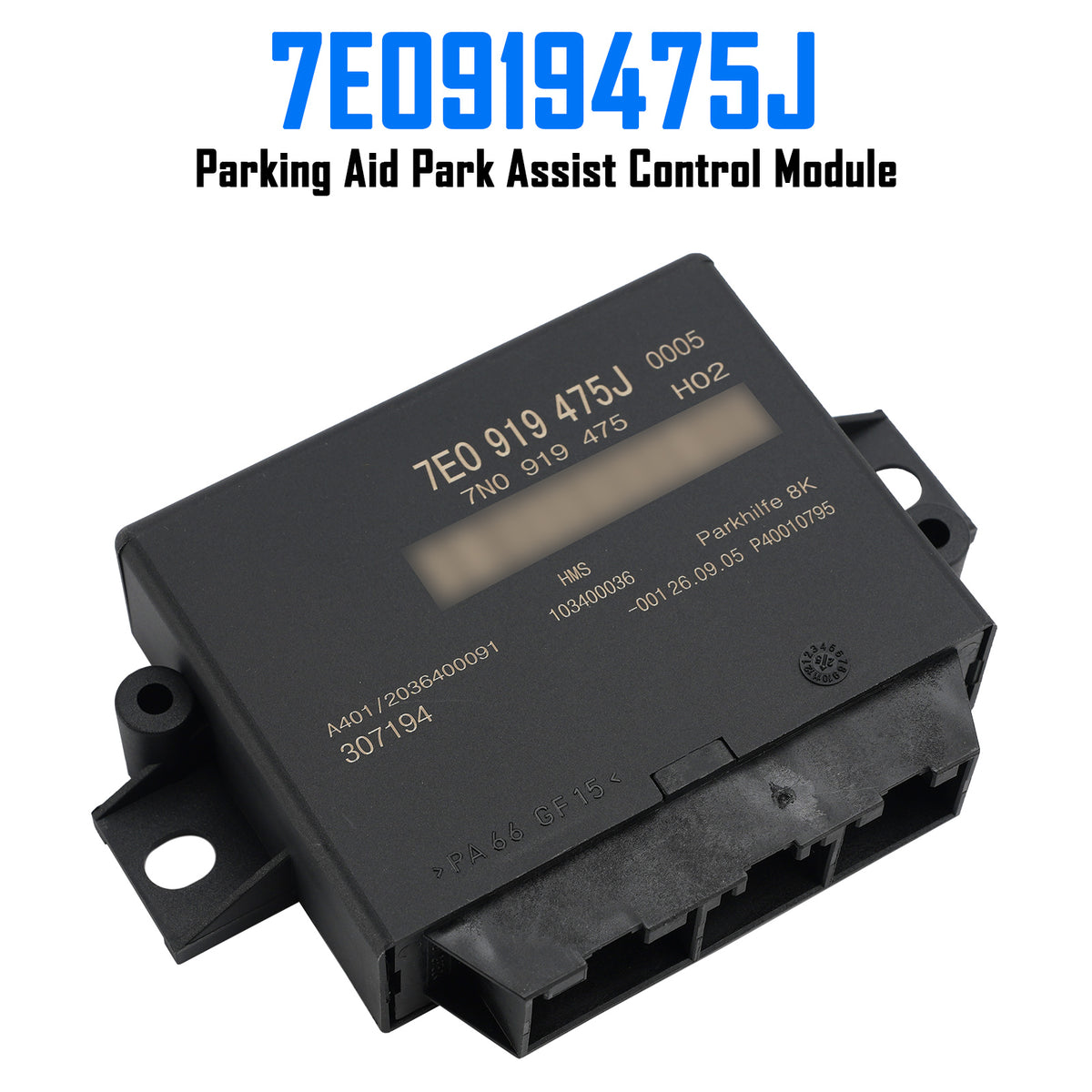 2013-2016 VW Amarok Parking Aid Park Assist Control Module 7E0919475J Generic