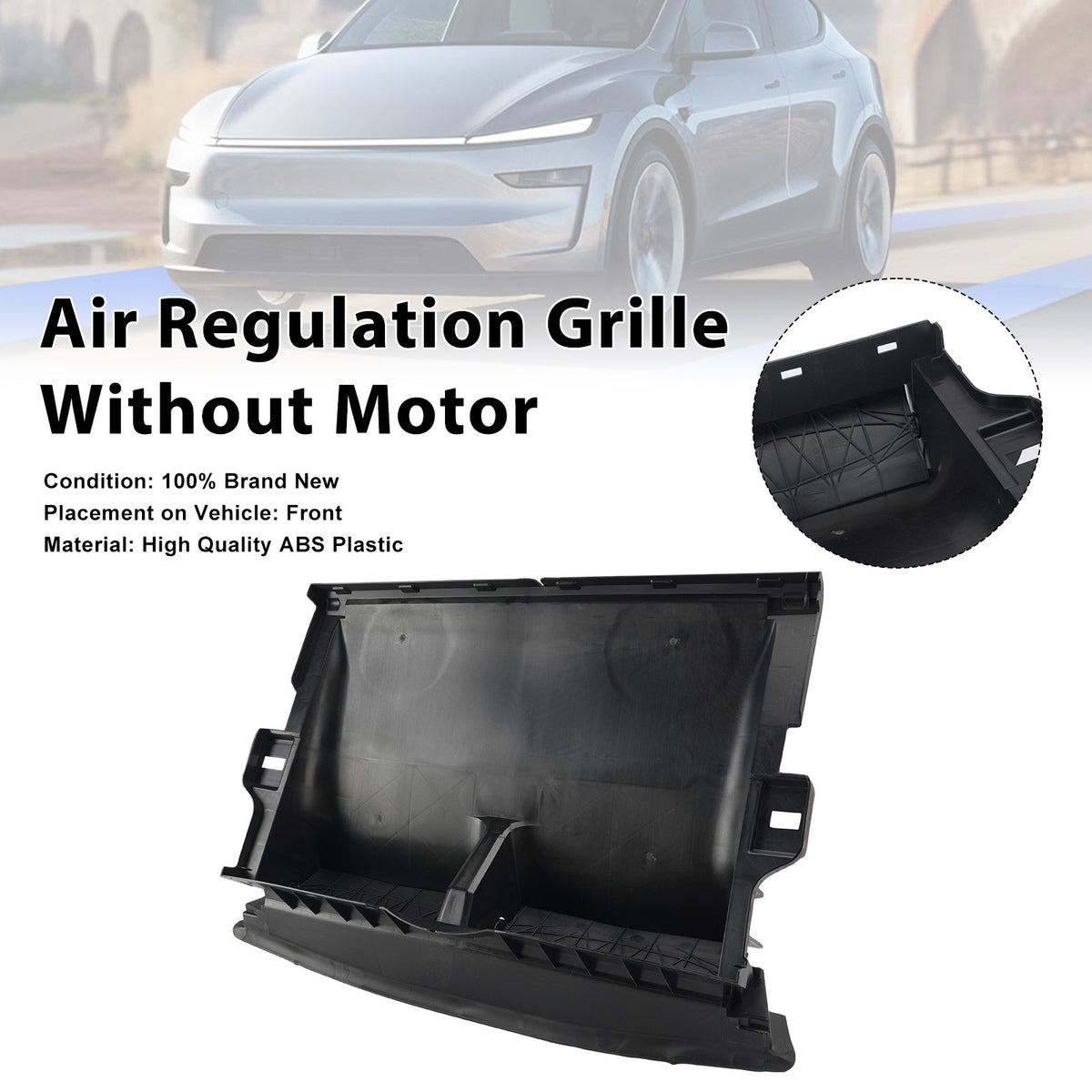 2025-2027 Tesla Model Y Juniper Active Grill Shutter W/O Motor 1892489-00-D 1892489 Generic
