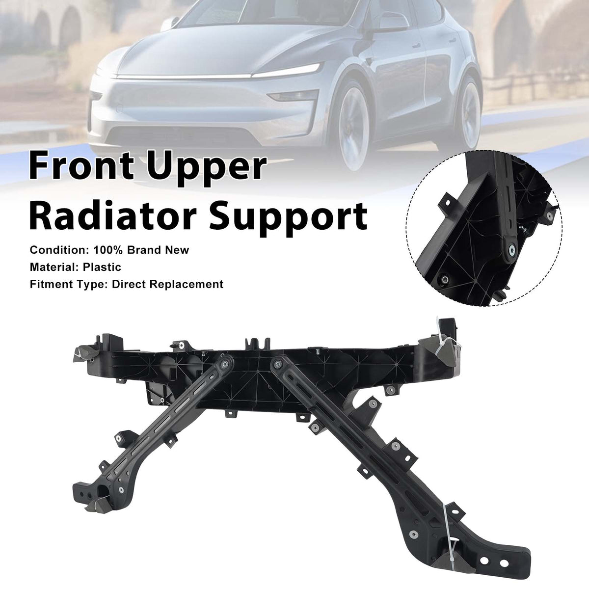 2025-2027 Tesla Model Y Juniper Front End Carrier Radiator Support 1974875-00-C Generic