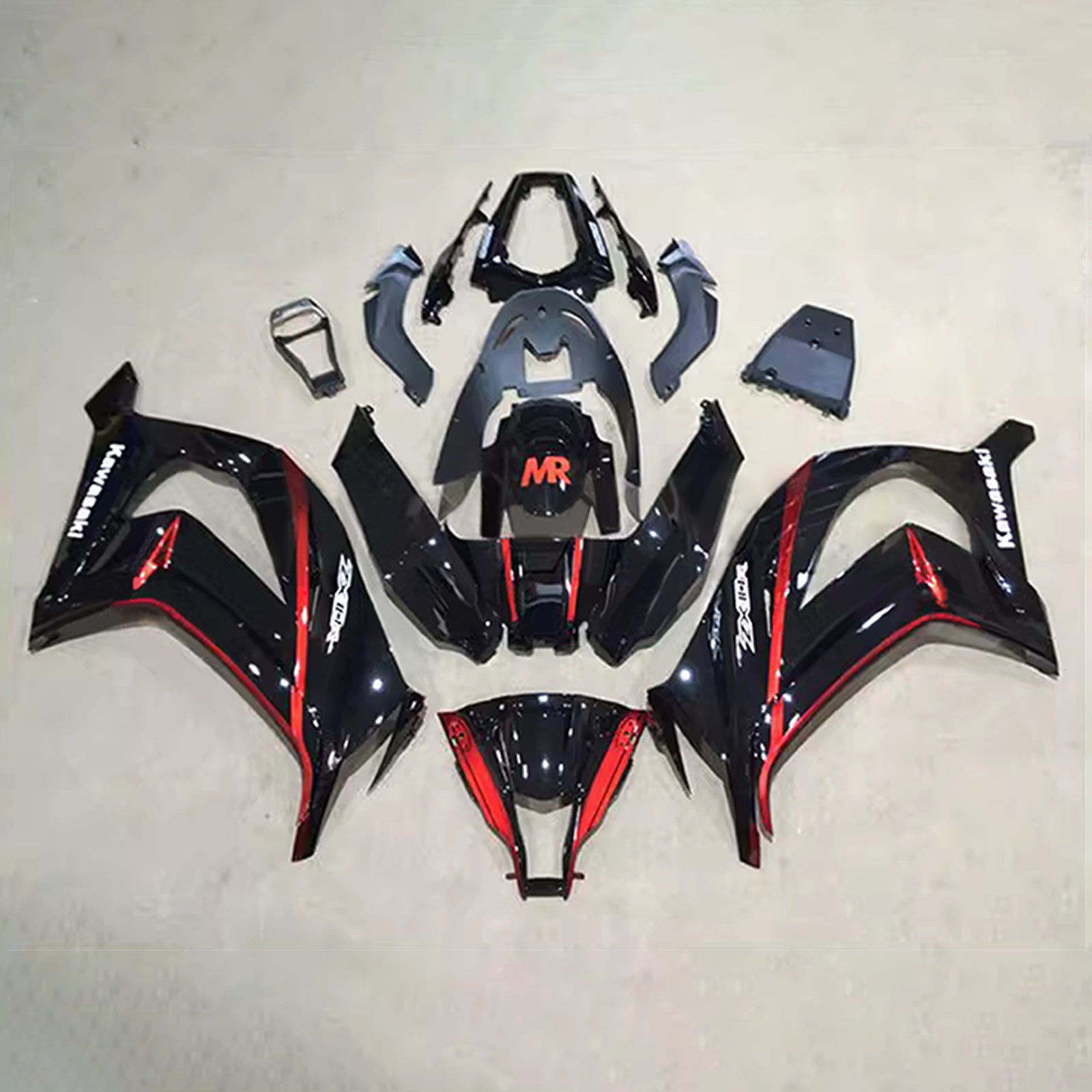 Kit carena iniezione carrozzeria in plastica ABS adatta per Kawasaki ZX10R 2011-2015