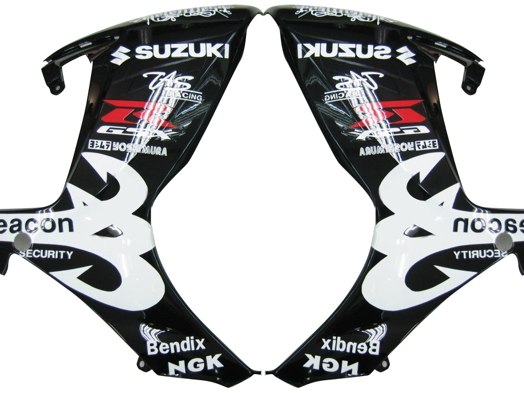 2006-2007 Suzuki GSXR 600 750 Black Beacon GSXR Racing Carénages Générique