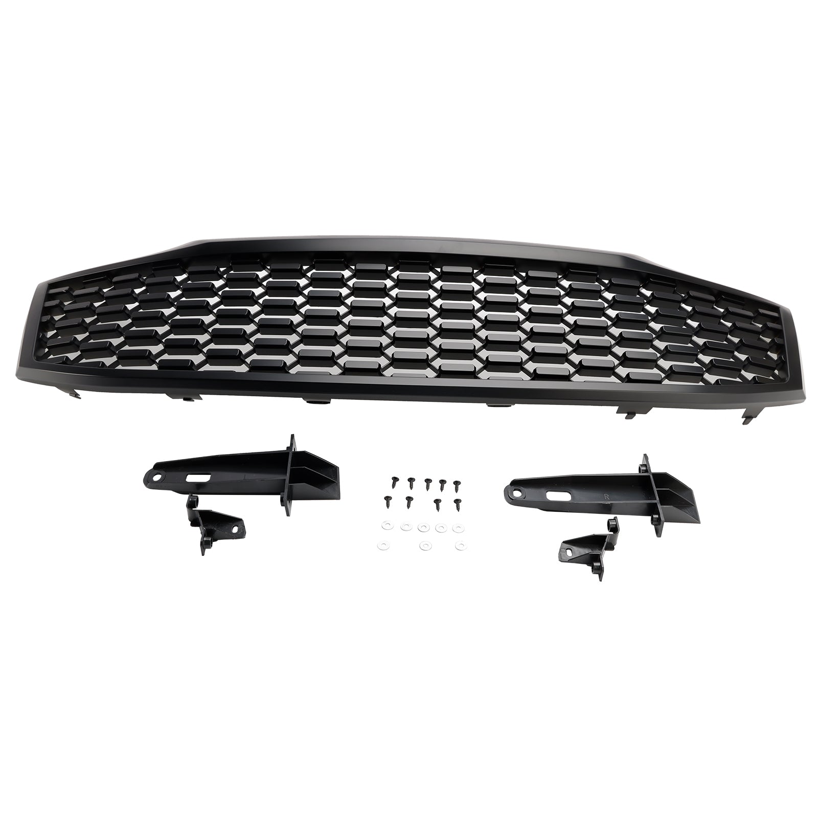 2012-2014 Toyota Hilux Vigo MK7 Matt Black Front Bumper Grill Grille