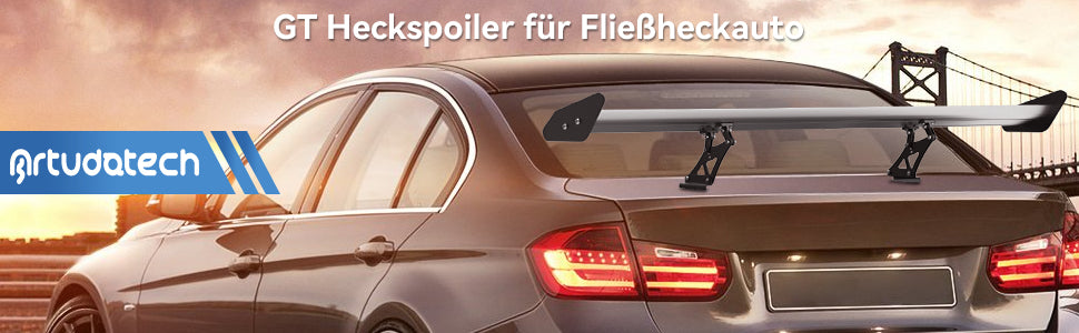 135 cm universeel luik verstelbare aluminium GT kofferbak racespoiler algemeen