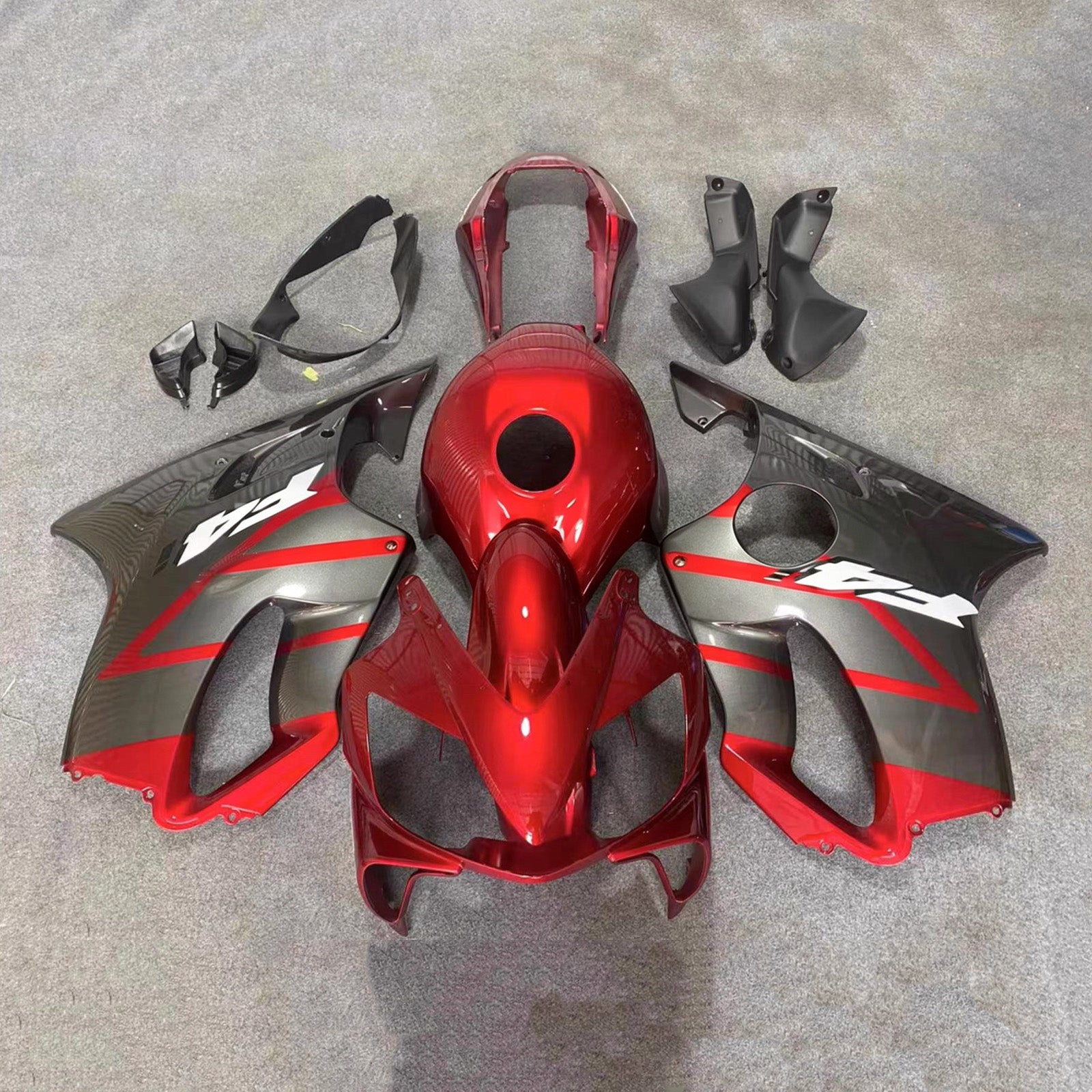 Injection Fairing Kit Bodywork Plastic ABS For Honda CBR600 F4i 2004-2007