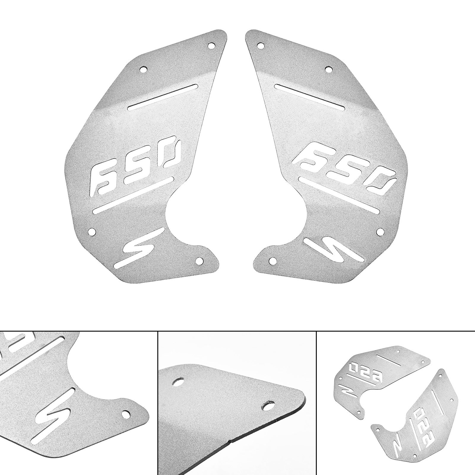 Motorkapplaat Zijpaneel Zilver Voor Kawasaki Vulcan S En Vn650 15-22 Cafe