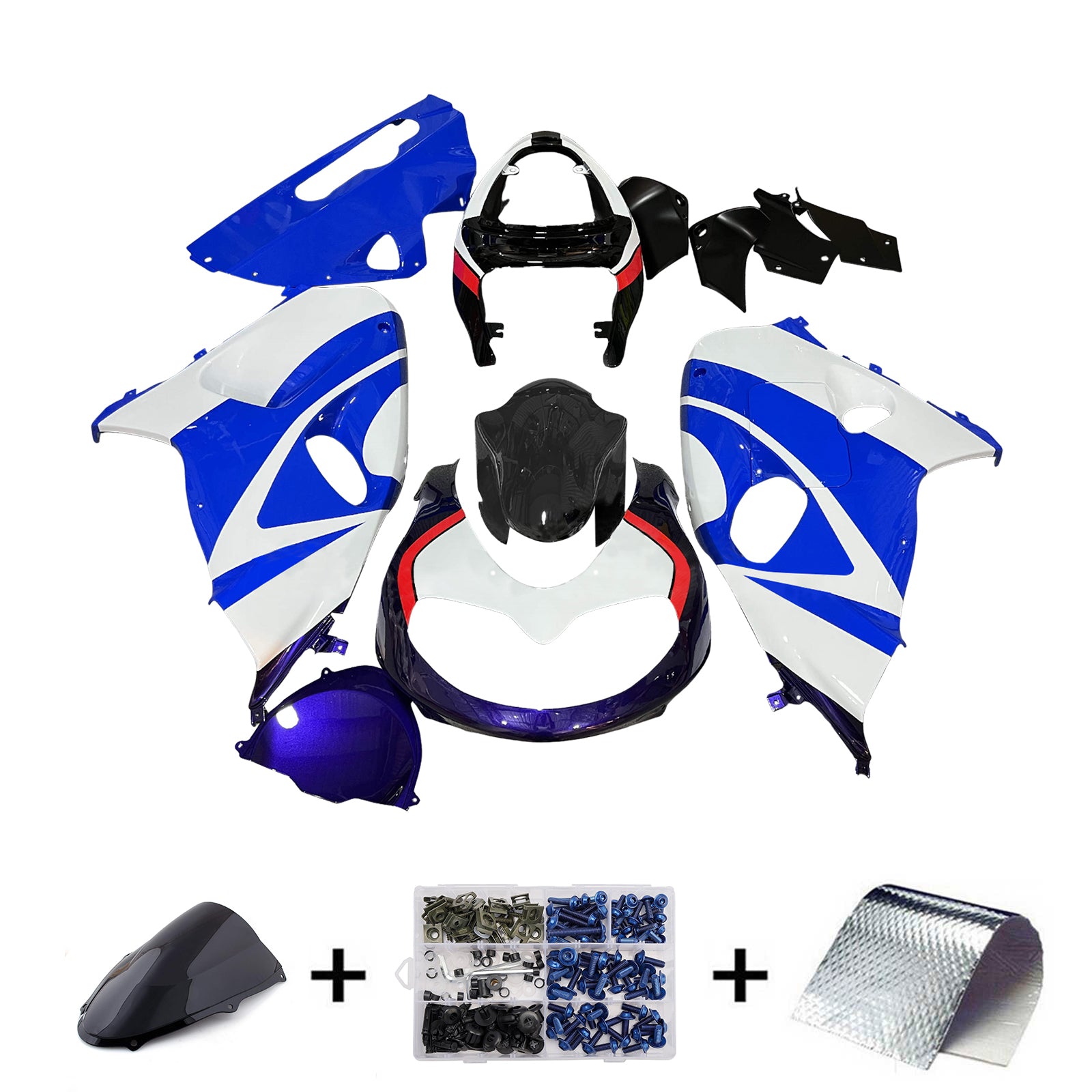 Kit de carenagem injeção Absos de plástico para Suzuki TL1000R 1998-2003