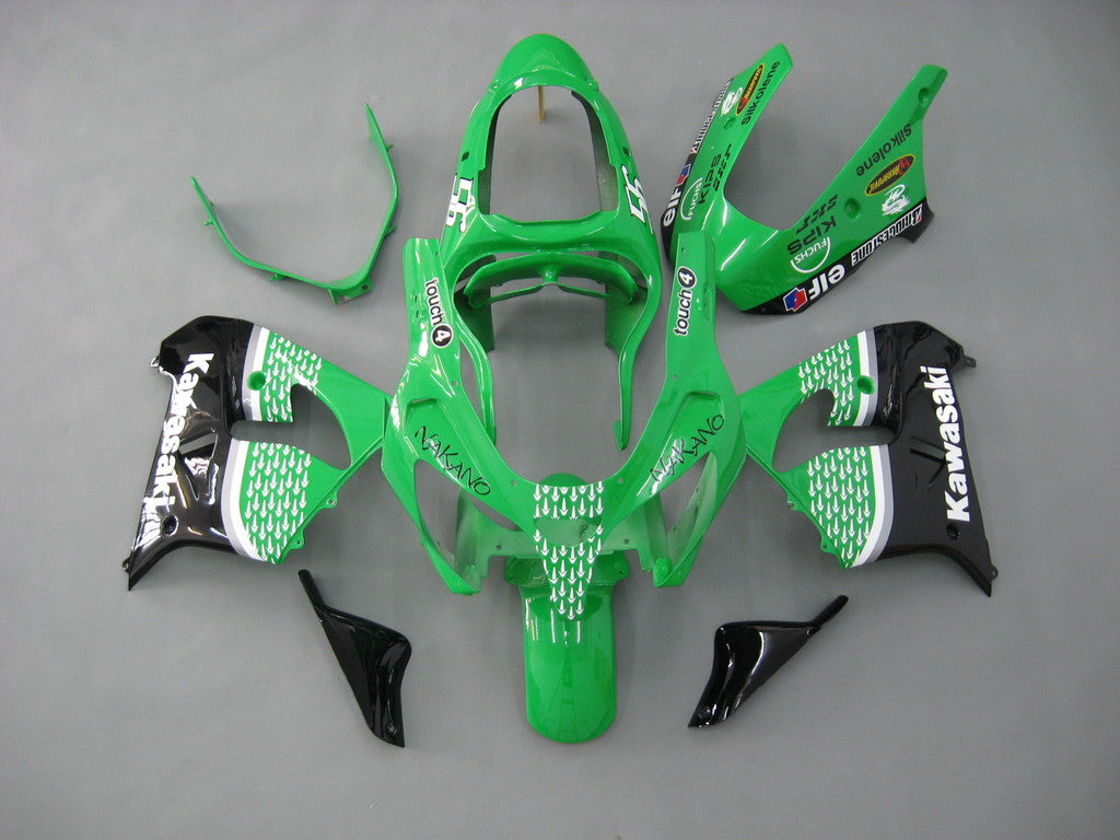 2000-2001 Kawasaki ZX9R Injection Fairing Kit Bodywork Plastic ABS