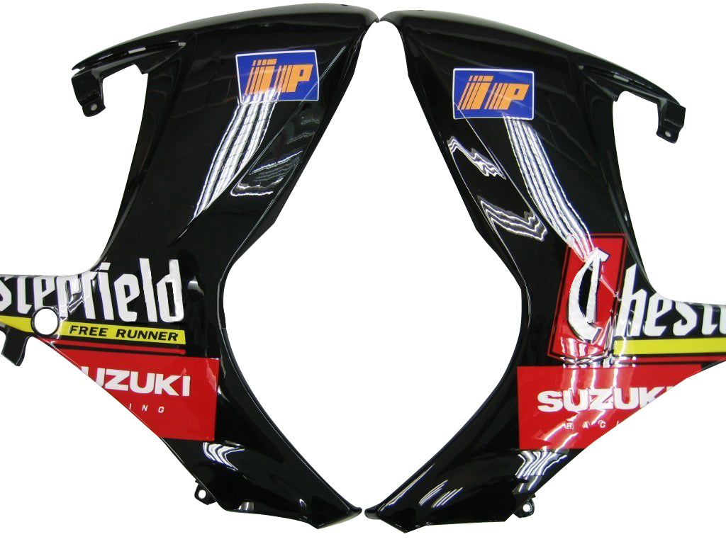 2006-2007 Suzuki GSXR 600 750 Noir Chesterfield Suzuki Racing Carénages Générique