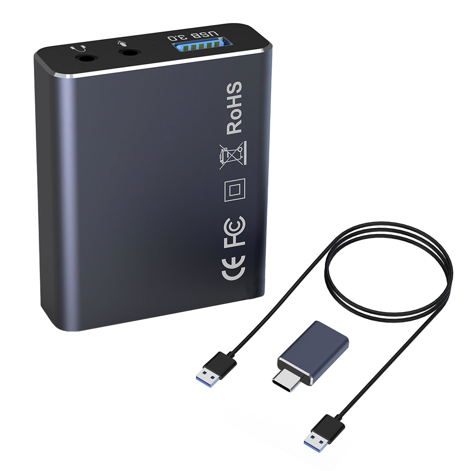 Tarjeta de adquisición HDMI Vídeo 4K Decodificador en vivo Grabación Adquisición de audio