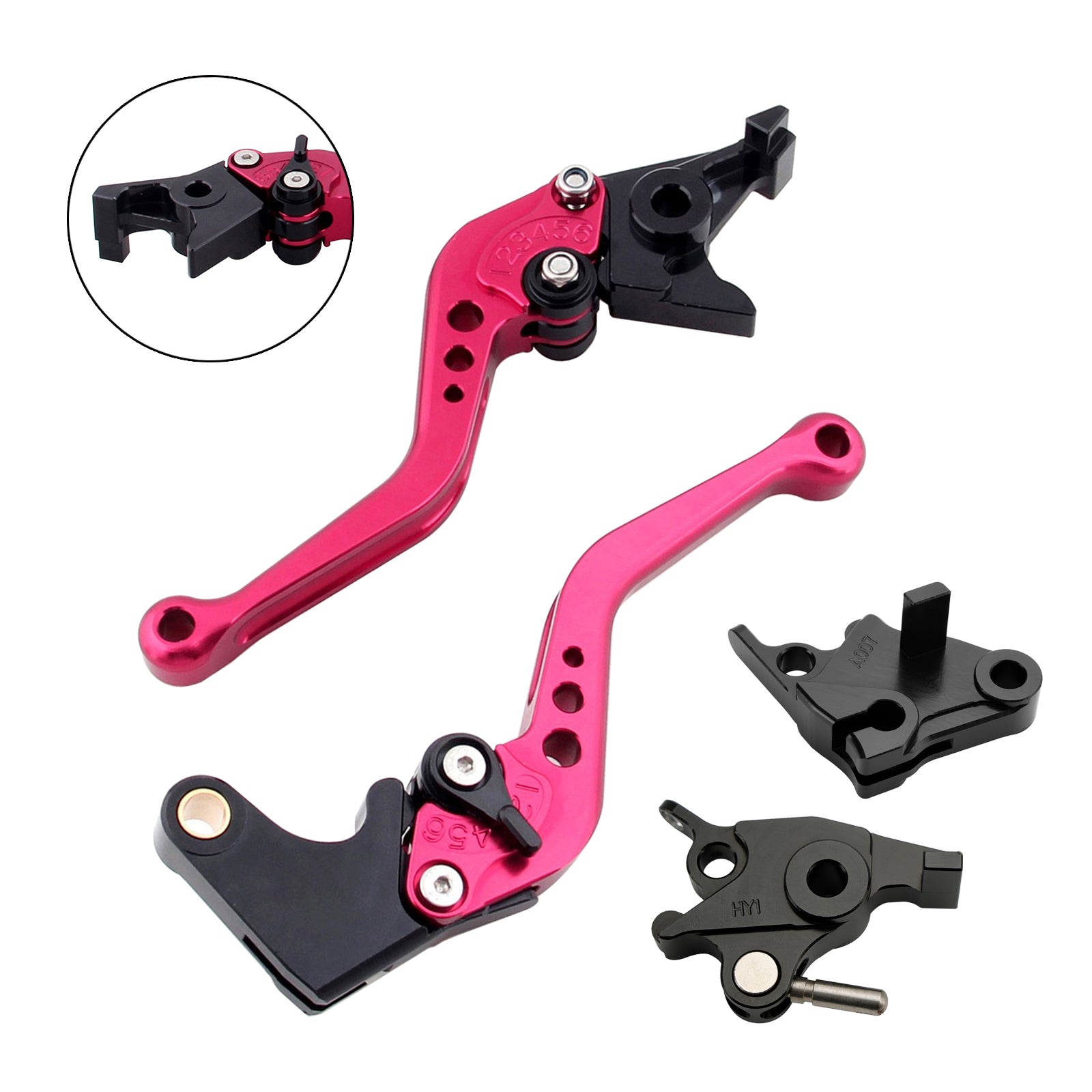 Ny kort kopplingsbromsspak Fit för CFMOTO 400NK 650NK 650MT 650GT 2020-21
