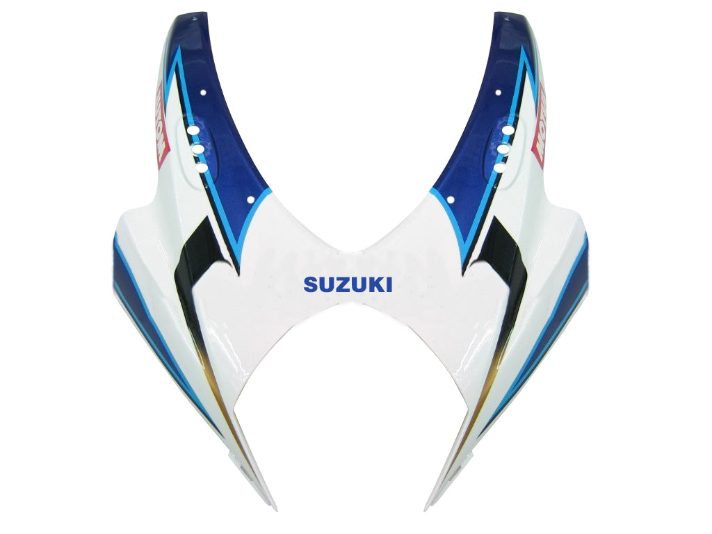 2007-2008 Suzuki GSXR 1000 White Blue Alstare Corona Racing Fairings Generic