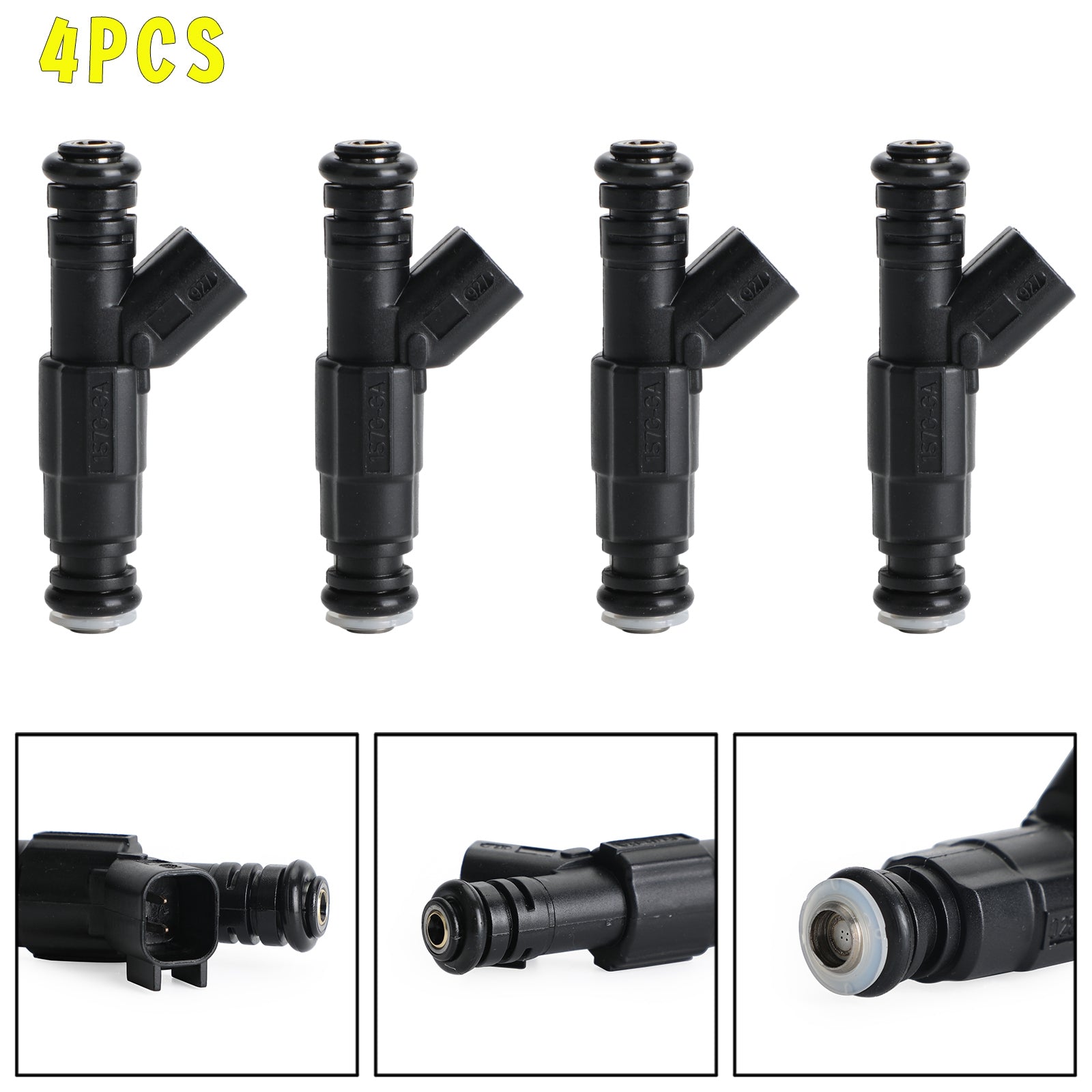 4PCS Fuel Injectors 0280156154 fit Ford C-MAX Fiesta Focus Mondeo 1.8L 2.0L