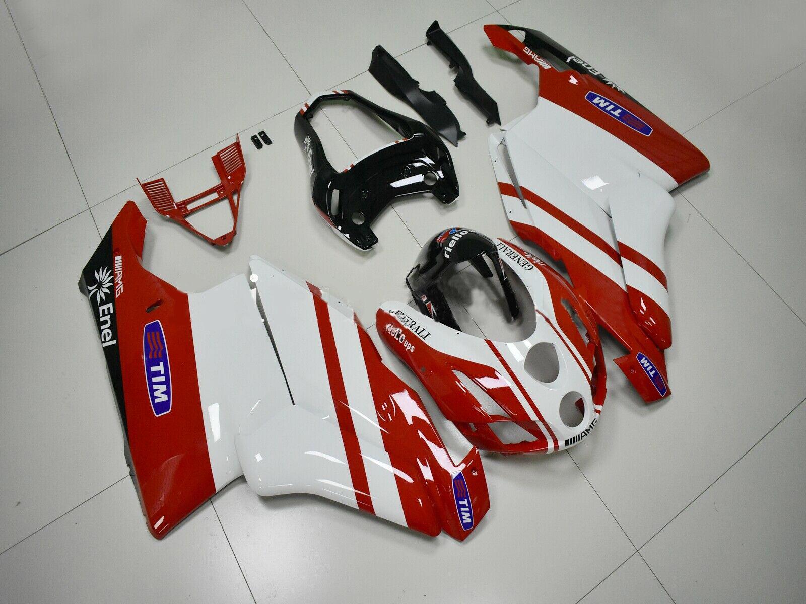 2003-2004 Ducati 999 749 Kit Carénage Carrosserie ABS Générique