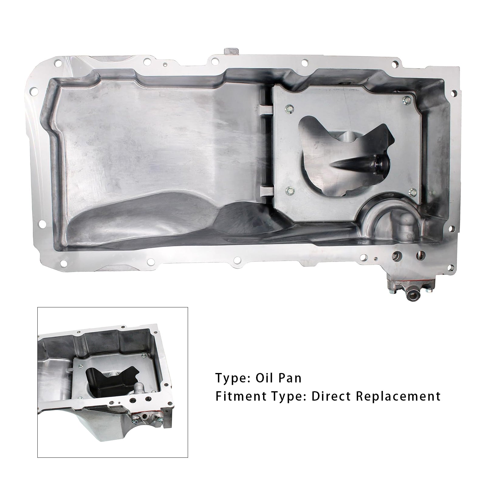 2003-2008 Chevy Express Engine Oil Pan 264-135 424116 12560393