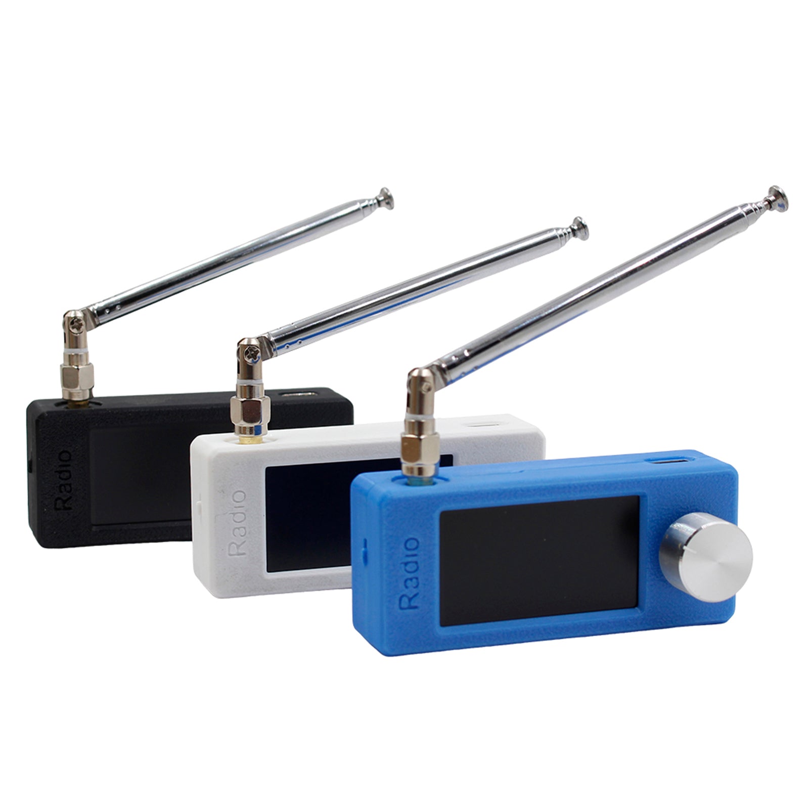 SI4732 Draagbare radio 0,5-108 MHz LSB AM FM Mini Pocket All-Band Radio-ontvanger