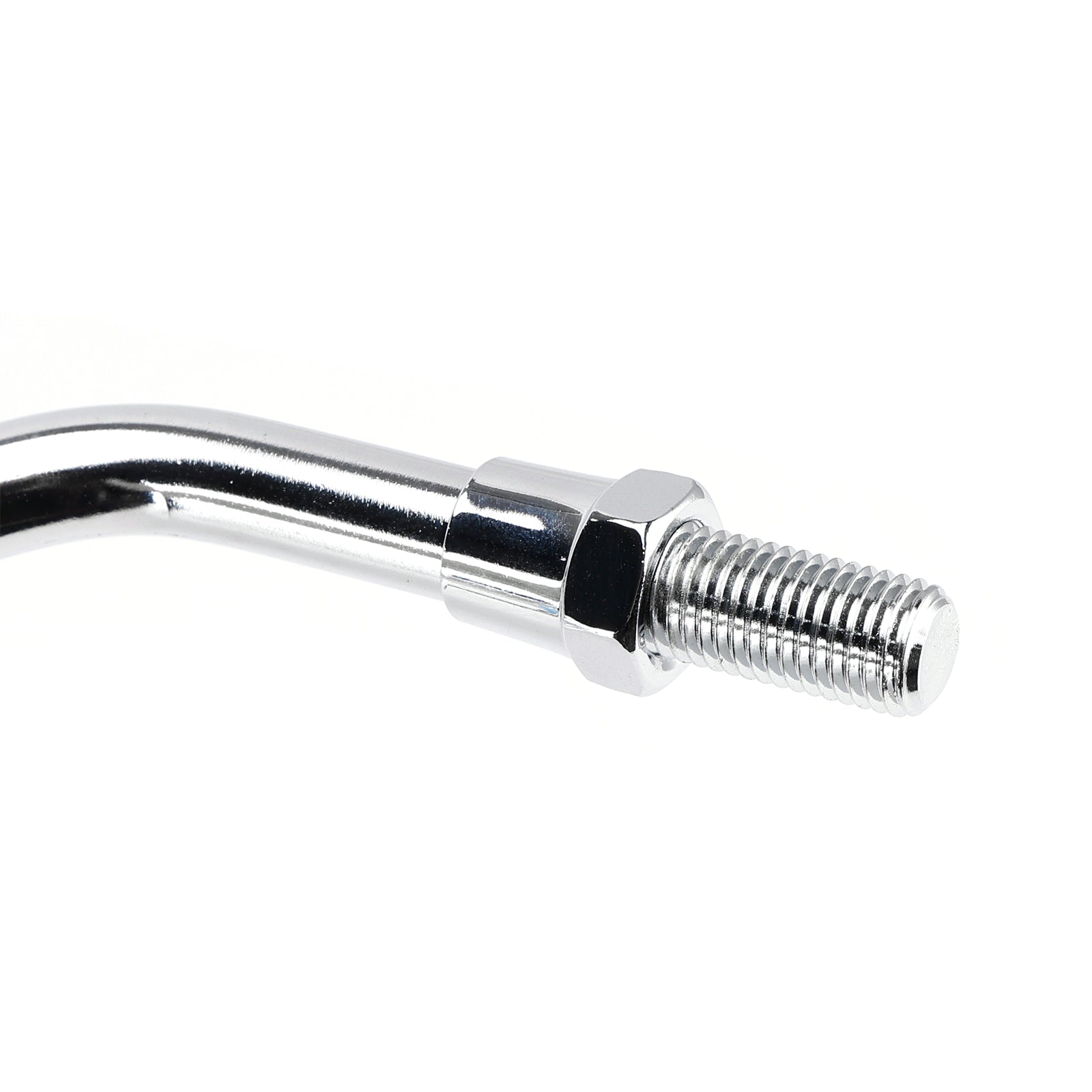 Chrome 10mm Rearview Mirror Set For Piaggio Beverly 125 250 2004 2005 06 07 08