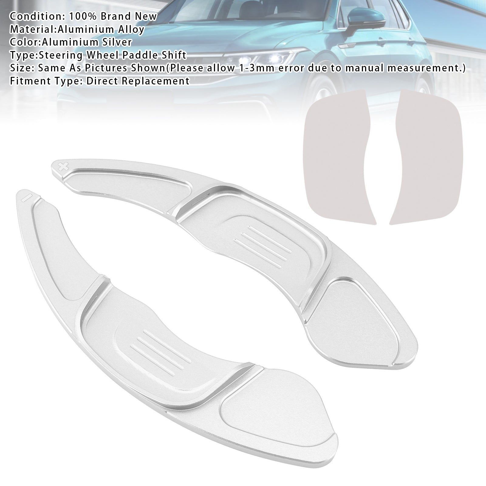 Stuurwiel schakelpeddelverlenging voor VW Golf 7 T-ROC