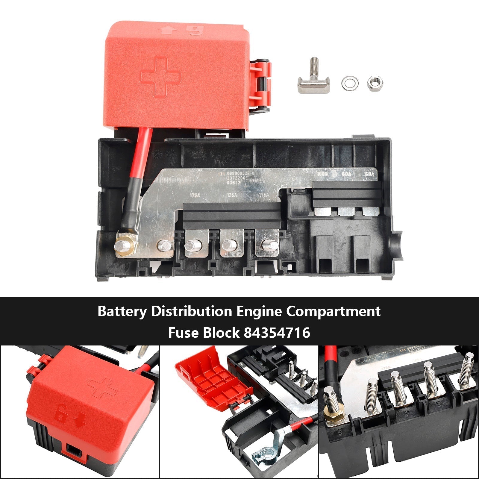 2015-2016 Chevy Silverado 2500 Battery Distribution Engine Compartment Fuse Block 84354716