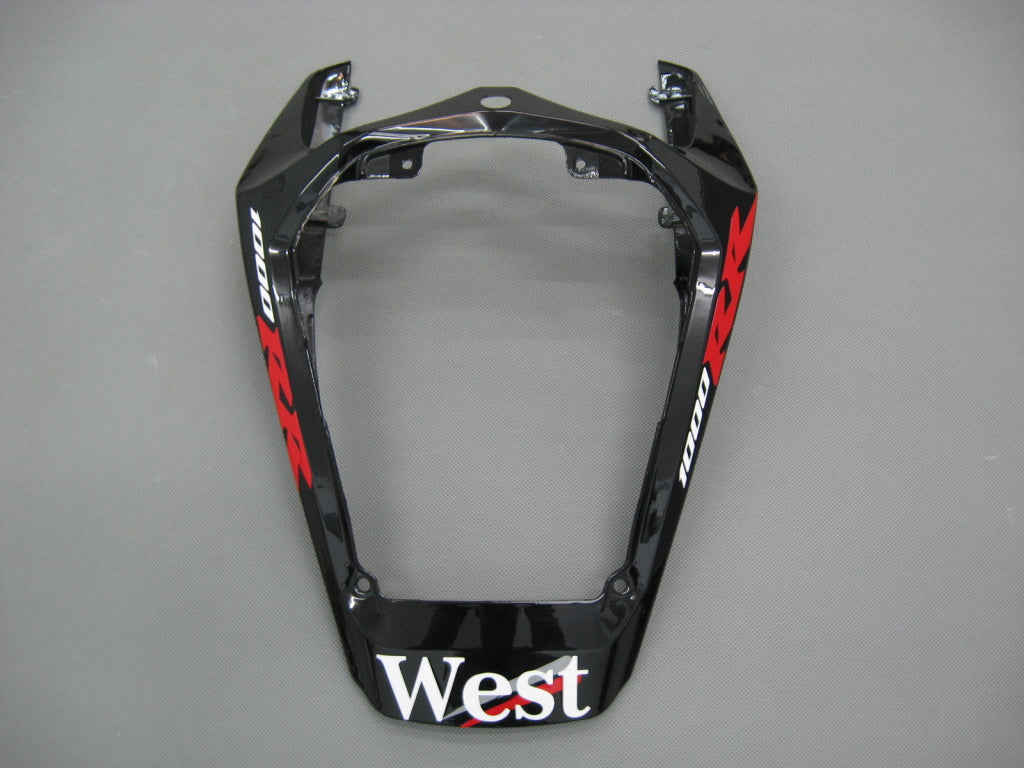 2008-2011 Honda CBR 1000 RR Black West Racing Carénages Générique