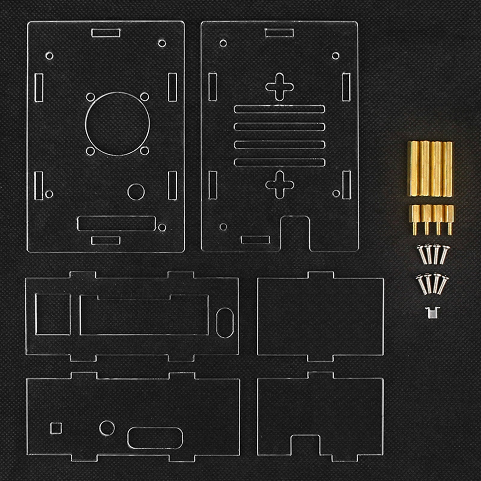 Oranje Pi RV2 speciaal shell-ontwikkelingsbord acryl shell transparante doos