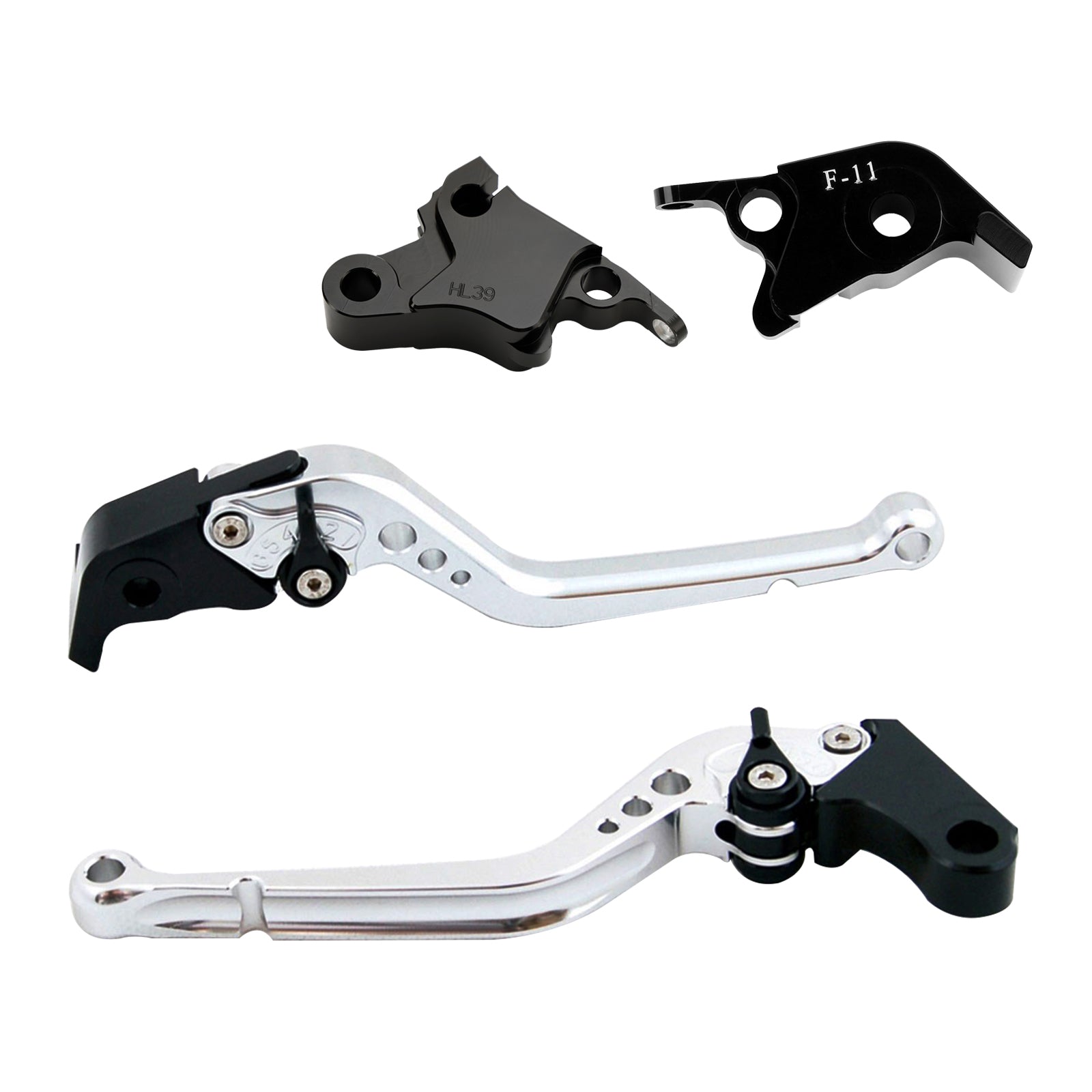 Palanca de freno de embrague larga apta para CFMOTO 700CL-X Sport 2021-2022