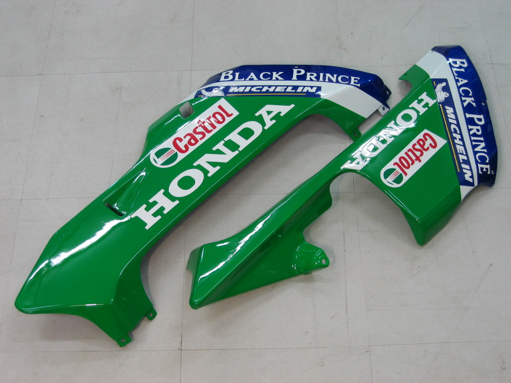 2005-2006 Honda CBR 600 RR Blue & Green Movistar Racing Fairings Generic