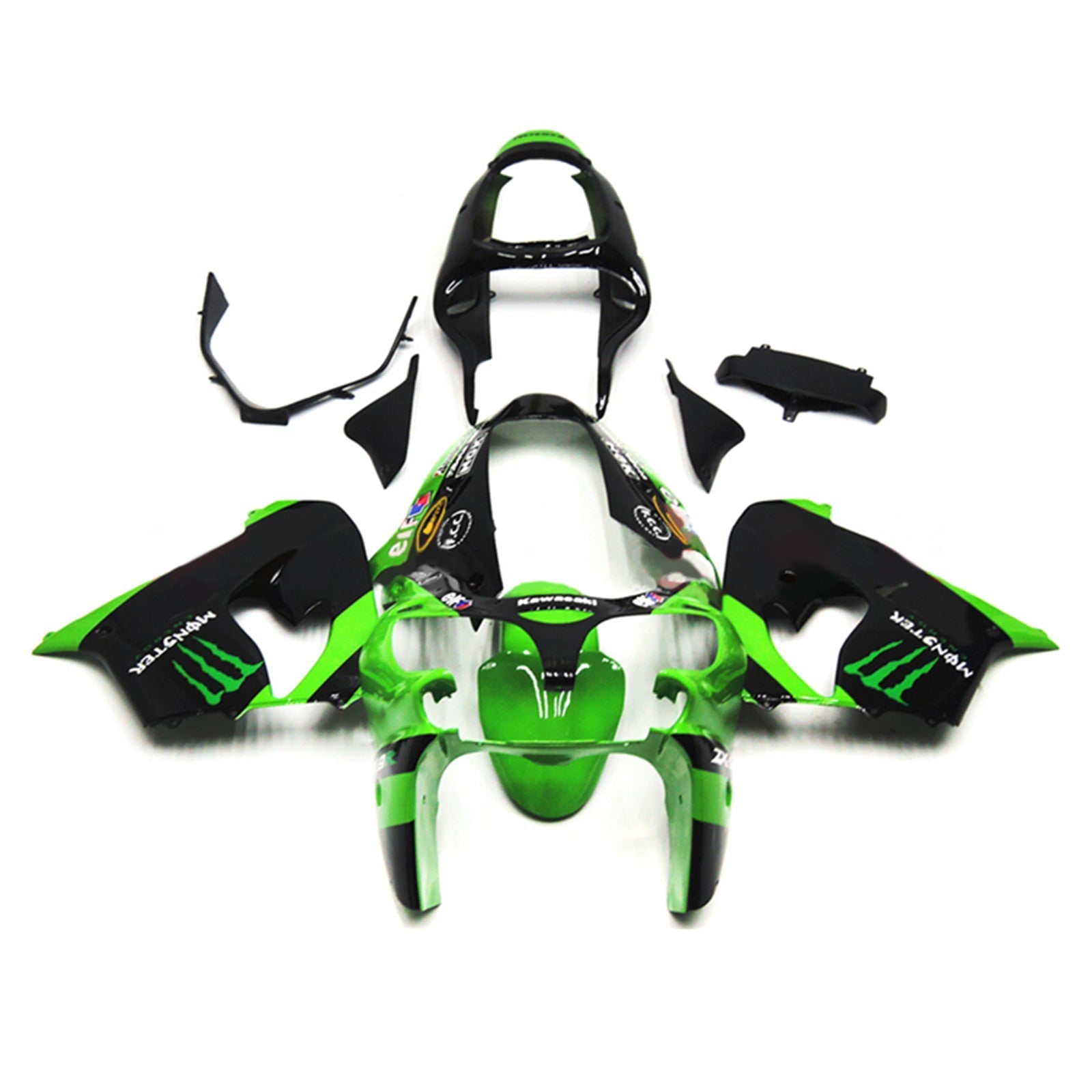 2002-2003 kawasaki zx9r injection de carénage kit de carrosserie en plastique ABS # 129